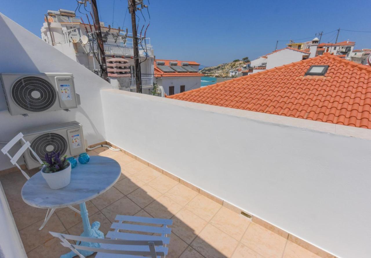 Deja Blue Maisonette Kokkari Esterno foto