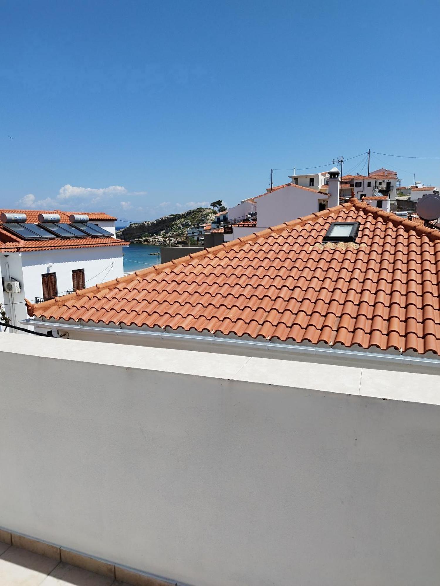 Deja Blue Maisonette Kokkari Esterno foto